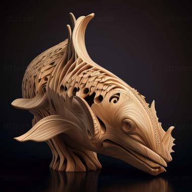 3D модель Hyaenodonta (STL)